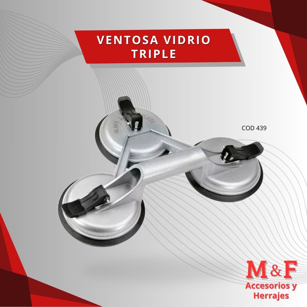 Ventosa Triple 140 kg